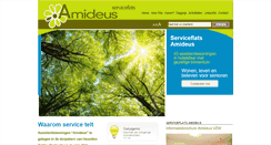 Desktop Screenshot of amideus.be